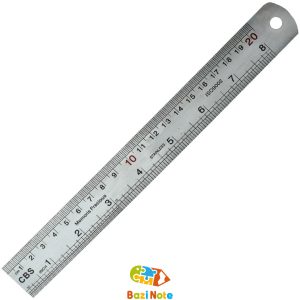 خط کش فلزی 20 سانتی متری