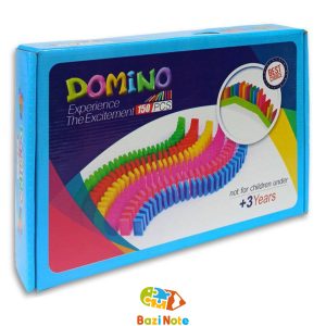 اسباب بازی آموزشی و تمرکزی دومینو 150 قطعه