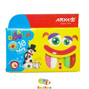 خمیر بازی 10 رنگ آریا